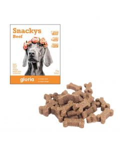 Gloria Snakys friandises au boeuf sans gluten pour chien 75 g