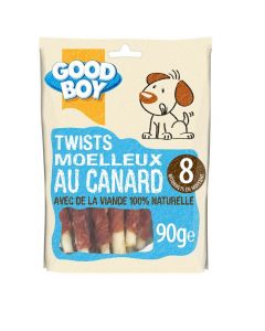 Good Boy Twists au Canard 90 grs