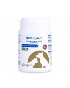 Greenvet Trimega+ pour chien et chat 60 capsules