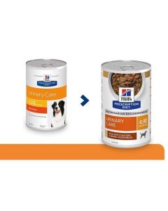 Hill's Prescription Diet Canine C/D Urinary Care Poulet 12 x 370 grs