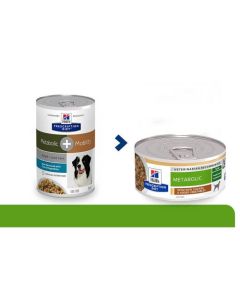 Hill's Prescription Diet Canine Metabolic + Mobility mijotés au gout de thon et de légumes 12 x 354 grs