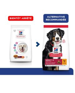 Hill's Science Plan VetEssentials Canine Adult Large Breed Agneau & Riz 16 kg