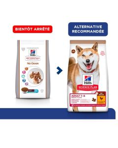Hill's Science Plan VetEssentials Canine Adult Small & Mini No Grain Thon & Pommes de terre 7 kg