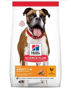 Hill's Science Plan Canine Adult Light Medium Poulet 2,5 kg