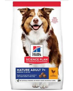 Hill's Science Plan Canine Mature Adult 7+ Medium Poulet 14 kg