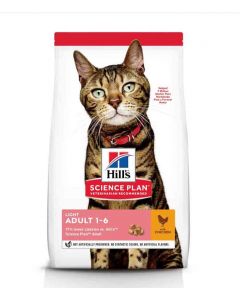 Hill's Science Plan Feline Adult Light Poulet 1,5 kg