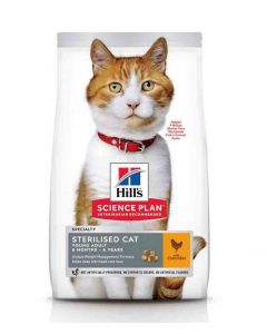 Hill's Science Plan Feline Young Adult Sterilised Cat Poulet 10 kg