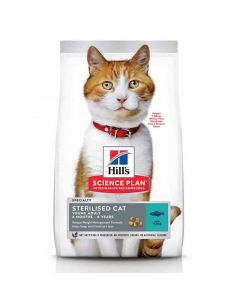 Hill's Science Plan Feline Young Adult Sterilised Cat Thon 10 kg