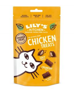 Lily's Kitchen Friandises sans céréales au poulet pour chat 60 g