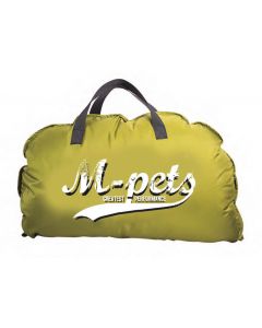 M-Pets Bilbao coussin pliable jaune moutarde - La Compagnie des Animaux
