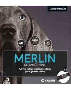 Merlin Collier pour grand chien 65 cm