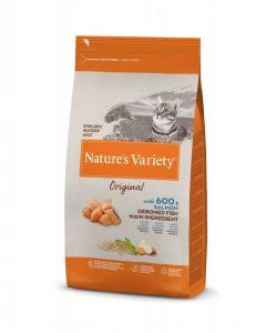 Nature's Variety Croquettes Original Chat Stérilisé saumon 1.25 kg