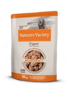 Nature's Variety Pâtée Original No Grain poulet Chien Medium Maxi 300 g