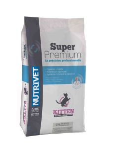 Nutrivet Super Premium Croquettes Chaton 8 kg