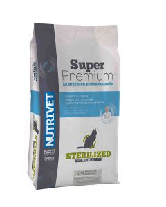 Nutrivet Super Premium Croquettes Chat Stérilisé 8 kg