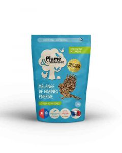 Plume & Compagnie Mélange de graines énergie 1,2 kg