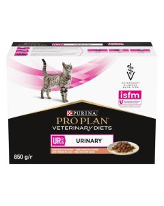 Purina Proplan PPVD Chat Urinary UR Saumon 10 x 85 g