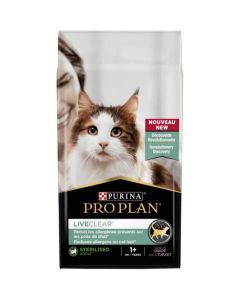 Purina Proplan Cat LiveClear Sterilisé Adult Dinde 1,4 kg