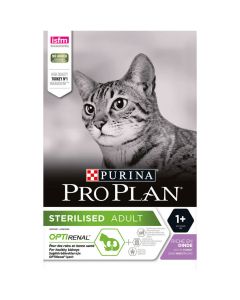 Purina Proplan Optirenal Adult Cat Sterilised Dinde 1,5 kg- La Compagnie des Animaux
