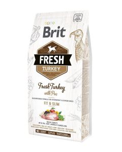 Brit Fresh Croquettes Chien Fit & Slim Dinde et Pois 2.5 kg