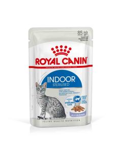 Royal Canin Feline Health Nutrition Indoor Sterilised gelée 12 x 85 g