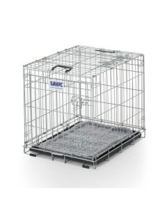 Savic Cage Dog Résidence métal classique 45 x 61 x 53 cm - La Compagnie des Animaux