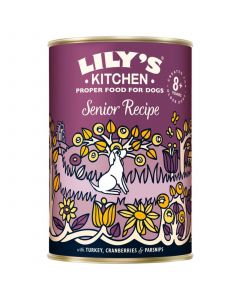 Lily's Kitchen Chien Senior Sans Céréales à la Dinde 6 x 400 g
