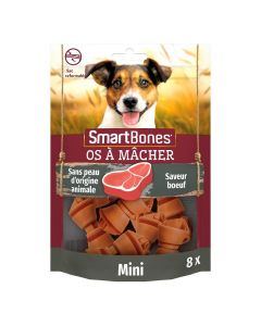 Smartbones Snack Mini au boeuf pour chien 8 pcs