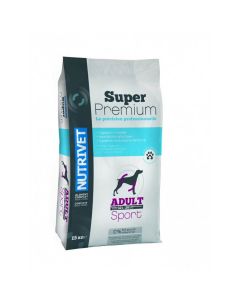 Nutrivet Super Premium Croquettes Chien Adult Sport 32/26 15 kg - Destockage