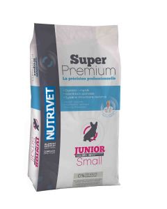 Nutrivet Super Premium Croquettes Chien Small Junior 26/16 3 kg