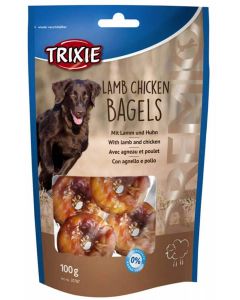 Trixie Premio Lamb Chicken Bagels pour chien 100 g- La Compagnie des Animaux