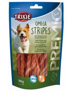 Trixie Premio Omega Stripes friandises chien 100 g - La Compagnie des Animaux
