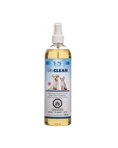 Uri-Clean solution contre les odeurs d'urines animales 500 ml - Dogteur