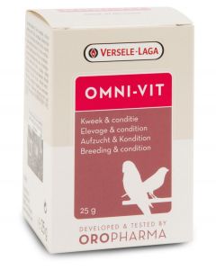 Versele Laga Oropharma Omni-Vit 25 gr - La Compagnie des Animaux