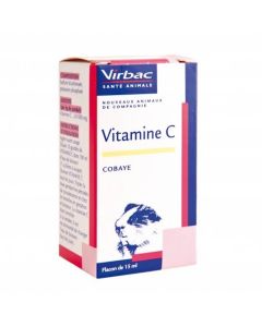 Virbac Vitamine C Cobaye 15 ml - La Compagnie des Animaux