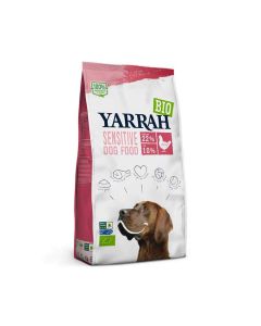 Yarrah Bio Croquettes Sensitive au poulet pour chien 2 kg- La Compagnie des Animaux