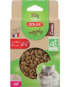 Zolux Mooky Bio chat lovies boeuf 50 g