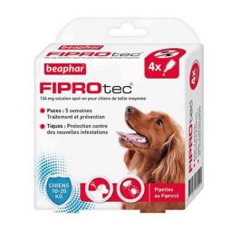 Beaphar Fiprotec Chien 10 - 20 kg 4 pipettes