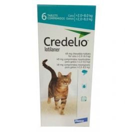 Credelio Chat 48 Mg 2 A 8 Kg 6 Cps C D Dogteur