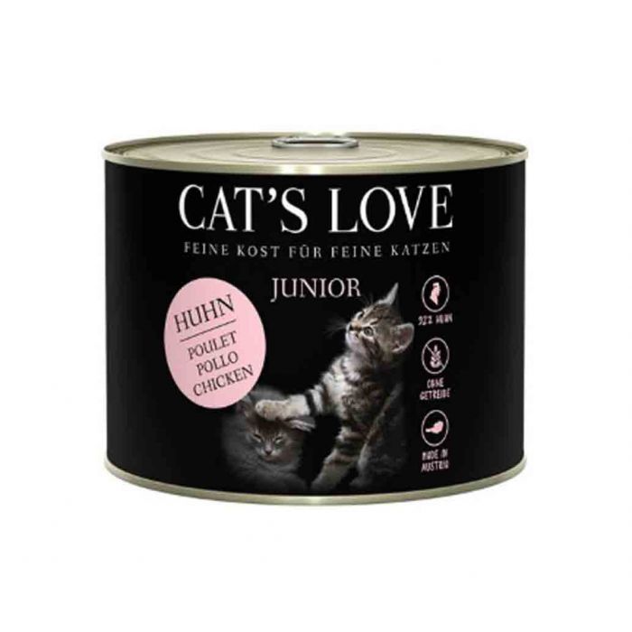 Cat S Love Junior Poulet 6x0g Pate Pour Chaton
