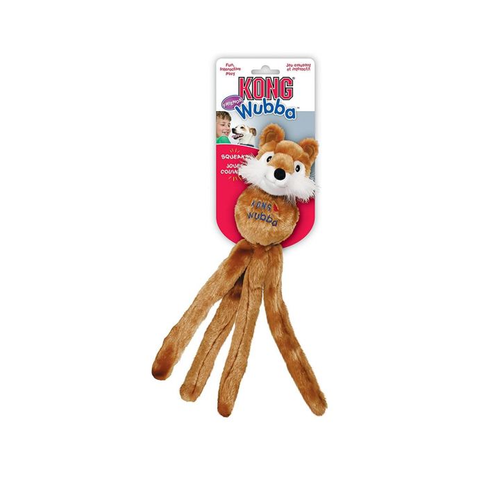 Peluche douce ours avec corde nouée pour chien KONG Knots