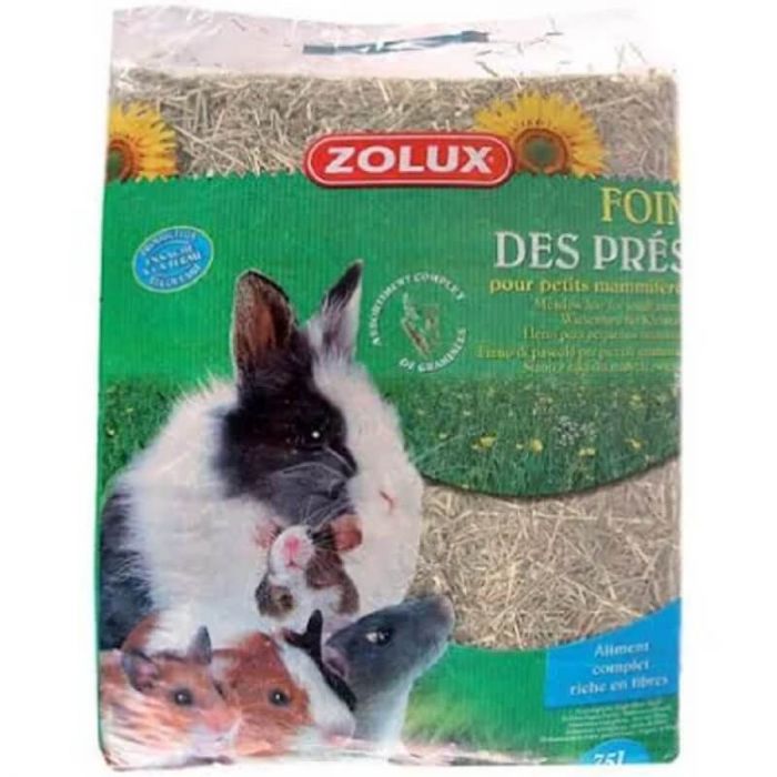 Zolux Foin des prés 2.5 kg, Foin cochon d'inde